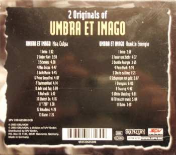 2CD Umbra Et Imago: 2 Originals Of Umbra Et Imago (Mea Culpa / Dunkle Energie)