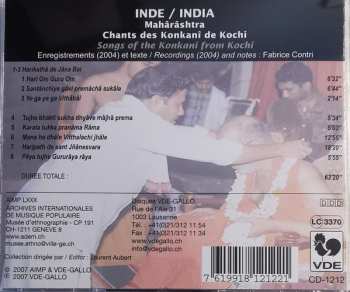 CD Umesh Kamath: Inde - Mahârâshtra - Chants Des Konkanî De Kochi = India - Mahârâshtra - Songs Of The Konkanî From Kochi