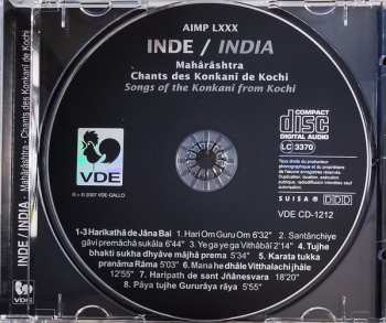 CD Umesh Kamath: Inde - Mahârâshtra - Chants Des Konkanî De Kochi = India - Mahârâshtra - Songs Of The Konkanî From Kochi
