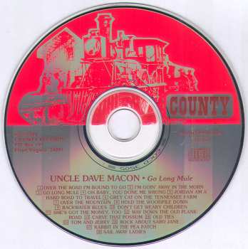 CD Uncle Dave Macon & His Fruit Jar Drinkers: Go Long Mule