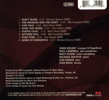 CD Unhinged Sextet: Don't Blink