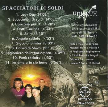 CD Uniplux: Spacciatori Di Soldi