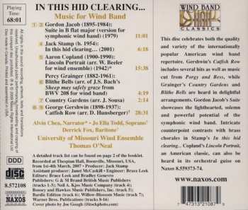 CD University Of Missouri Wind Ensemble: In This Hid Clearing…