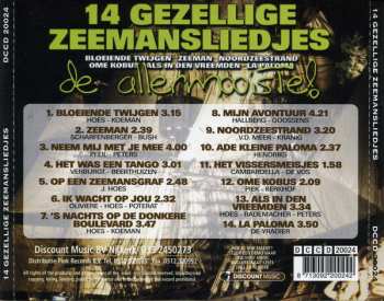 CD Unknown Artist: 14 Gezellige Zeemansliedjes