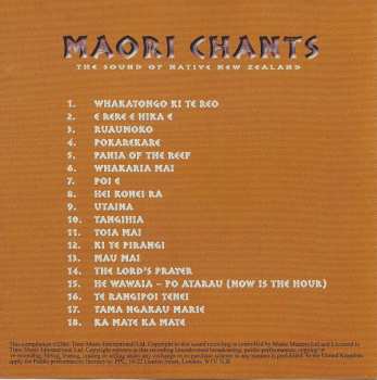 CD Unknown Artist: Maori Chants The Sound Of Native New Zealand