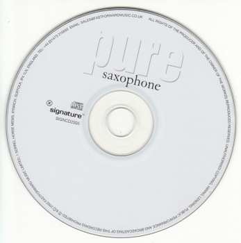 CD Unknown Artist: Pure Saxophone