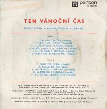 SP Unknown Artist: Ten Vánoční Čas