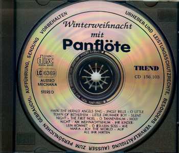 CD Unknown Artist: Winterweihnacht Mit Panflöte