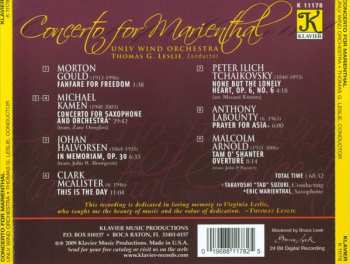 CD UNLV Wind Orchestra: Concerto For Mariental
