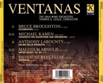 CD UNLV Wind Orchestra: Ventanas