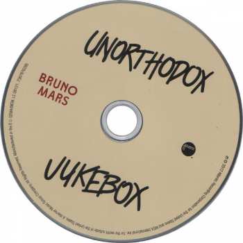 CD Bruno Mars: Unorthodox Jukebox