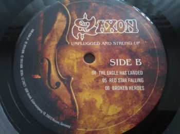 2LP Saxon: Unplugged And Strung Up