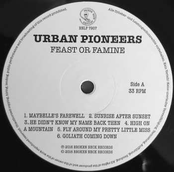 LP Urban Pioneers: Feast Or Famine