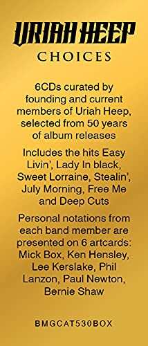 6CD/Box Set Uriah Heep: Choices