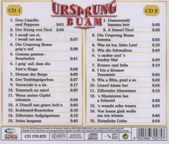 2CD Ursprung Buam: Das Beste Der Ursprung Buam