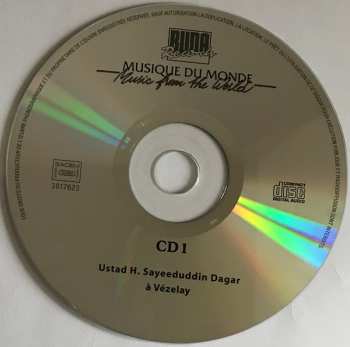 2CD Sayeeduddin Dagar: Chant Dhrupad À Vézelay