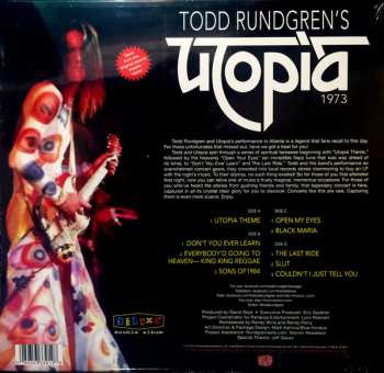 2LP Utopia: Live At The Fox 1973