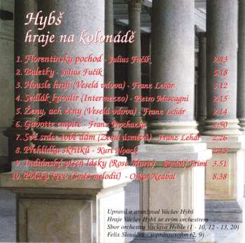 CD Václav Hybš: Hybš Hraje Na Kolonádě / Hraje Opertetu