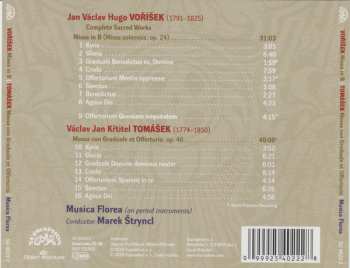 CD Jan Václav Hugo Voříšek: Missa Solemnis In B/ Messa Con Graduale Et Offertorio