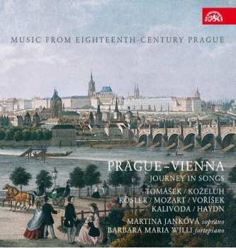 CD Wolfgang Amadeus Mozart: Prague - Vienna (Journey In Songs)