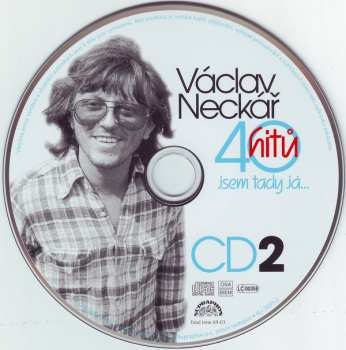 2CD Václav Neckář: 40 Hitů (Jsem Tady Já…)