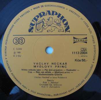 LP Václav Neckář: Mýdlový Princ