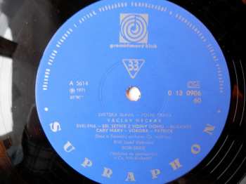 LP Václav Neckář: Světská Sláva – Polní Tráva