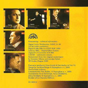 CD The Czech Philharmonic Orchestra: Sinfonia Concertante In E Flat K 297b / Symphony In E Flat K 543