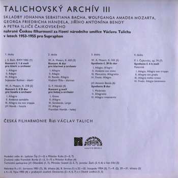 4LP/Box Set Johann Sebastian Bach: Talichovský Archiv III. (4xLP + BOX + BOOKLET)