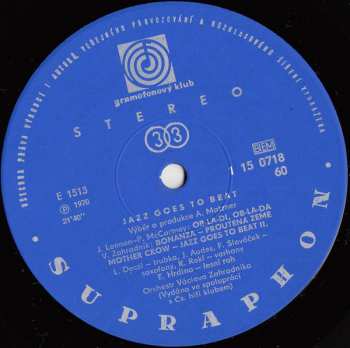 LP Václav Zahradník Big Band: Jazz Goes To Beat