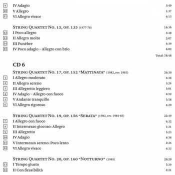 7CD/Box Set Vagn Holmboe: The Complete String Quartets