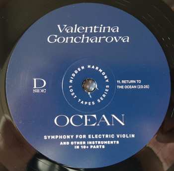 2LP Valentina Goncharova: Ocean - Symphony For Electric Violin And Other Instruments In 10+ Parts LTD | NUM