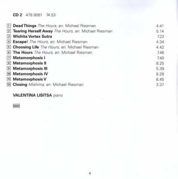 2CD Philip Glass: The Hours · Metamorphosis · Mad Rush