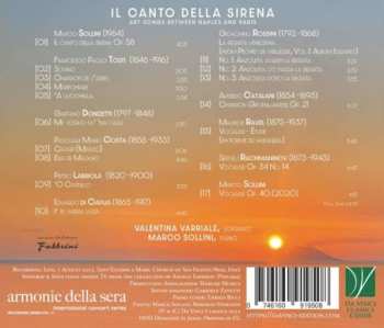 CD Marco Sollini: Il Canto Della Sirena (Art Songs Between Naples And Paris)