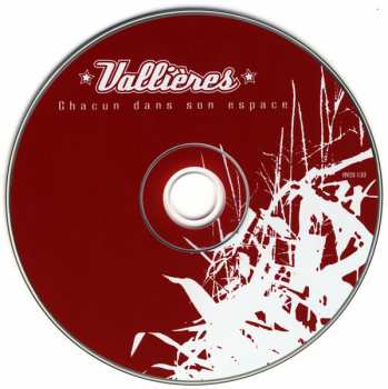 CD Vincent Vallières: Chacun Dans Son Espace