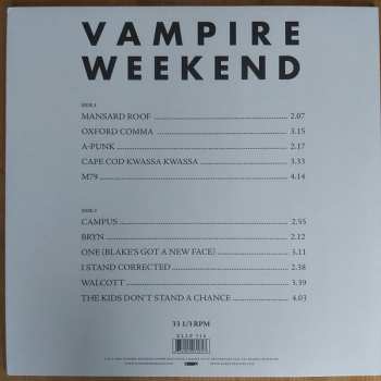 LP Vampire Weekend: Vampire Weekend