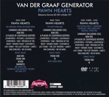 2CD/DVD Van Der Graaf Generator: Pawn Hearts DLX