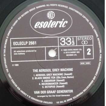 LP/2CD/SP/Box Set Van Der Graaf Generator: The Aerosol Grey Machine DLX | LTD