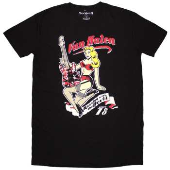 Merch Van Halen: Women's T-shirt Dress Running With The Devil