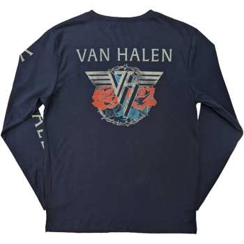 Merch Van Halen: Van Halen Unisex Long Sleeve T-shirt: 84 Tour (back & Sleeve Print) (small) S