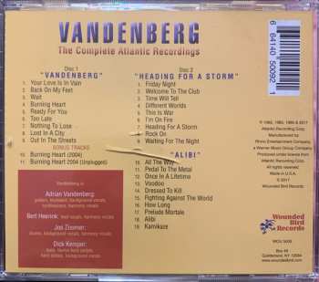 2CD Vandenberg: The Complete Atlantic Recordings