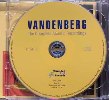 2CD Vandenberg: The Complete Atlantic Recordings