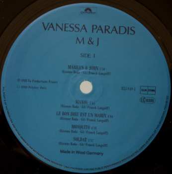 LP Vanessa Paradis: M & J