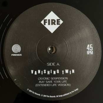 LP Vanishing Twin: Cryonic Suspension May Save Your Life (Extended Life Version) / Who Wants to Live Forever? LTD