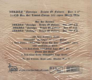 3CD/Box Set Vardan: Nostalgia - Archive Of Failures - Part 4-6 LTD | NUM