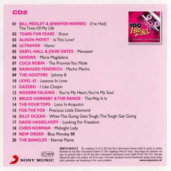 5CD Various: 100 Hits Der 80er - The Sound Of My Life