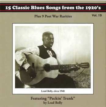 Album Various: 15 Classic Blues Songs From The 1920's Plus 9 Post War Rarities