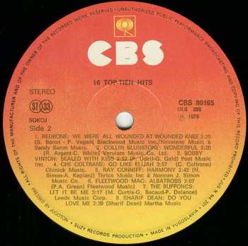 LP Various: 16 Top-Tien Hits!