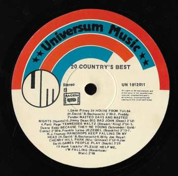 LP Various: 20 Country's Best