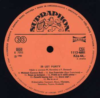 2LP Various: 20 Let Porty